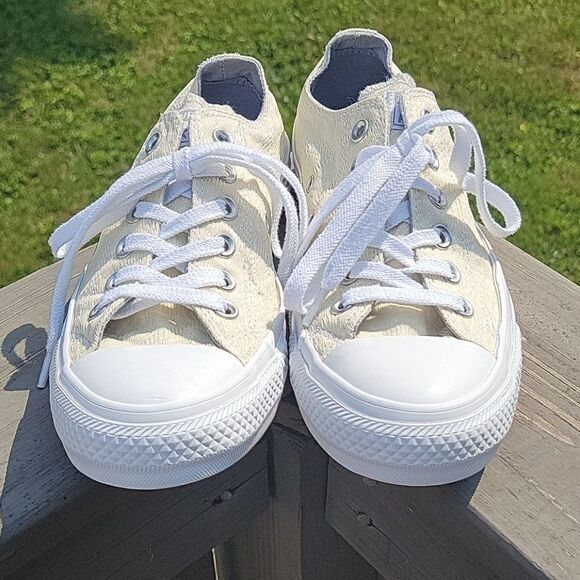 Converse All Star Yellow low top size 7 - Picture 2 of 8